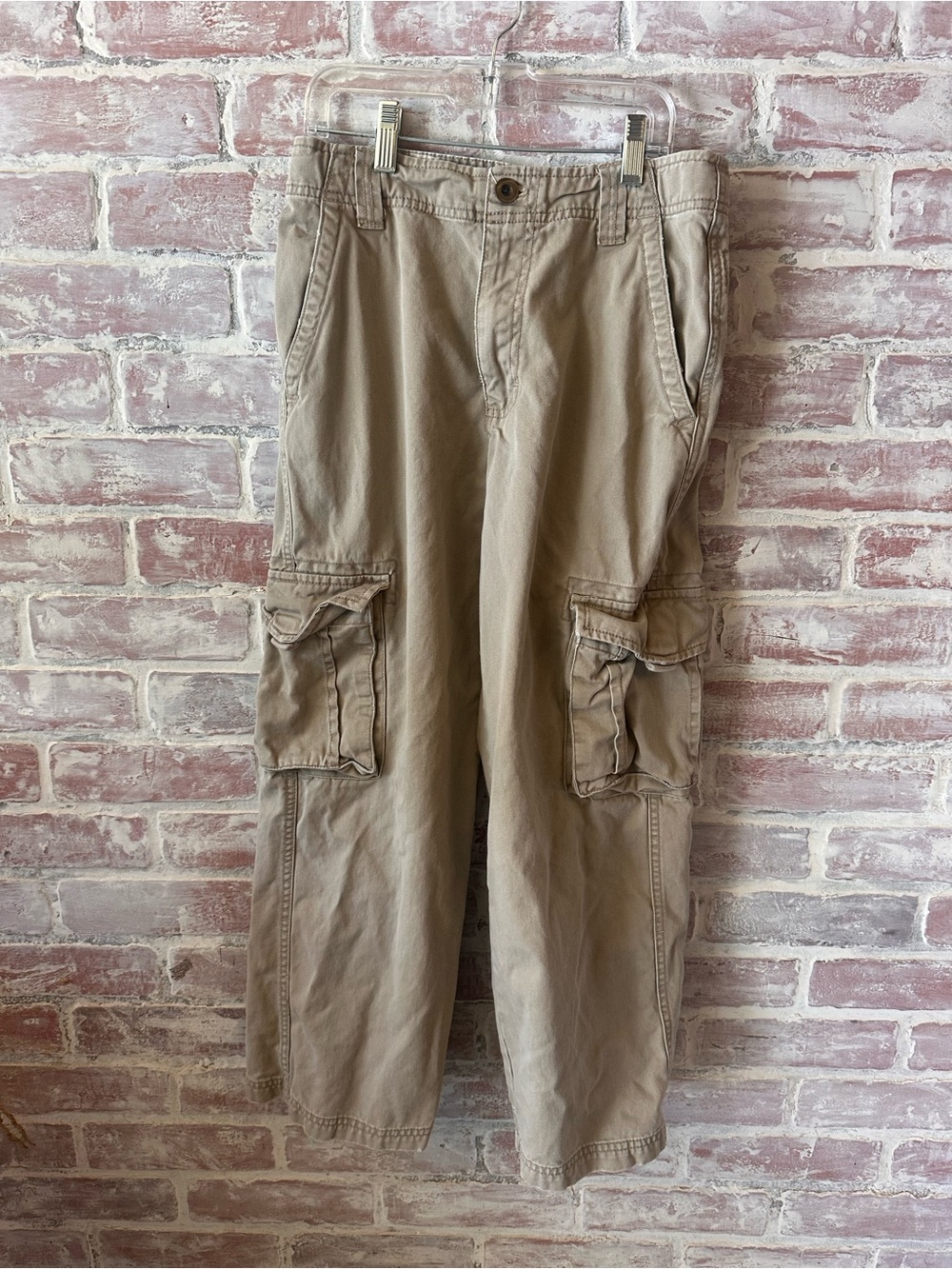 Cherokee Boys Khaki Cargo Pants